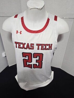 🏀 Texas Tech Red Raiders #23 Under Armour Basketball Jersey | Men's Medium